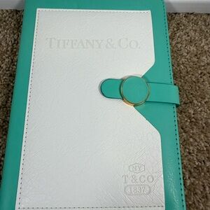 Tiffany & Co. GWP Teal and White Notebook brand new